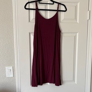 Mossimo Supply Co. Burgundy Dress